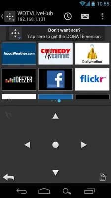 WDlxTV MediaPlayers Remote android App screenshot 1