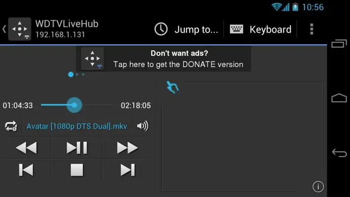 WDlxTV MediaPlayers Remote android App screenshot 3