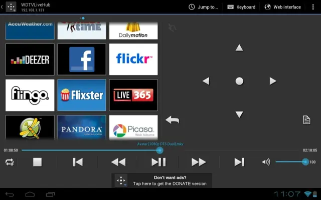 WDlxTV MediaPlayers Remote android App screenshot 4